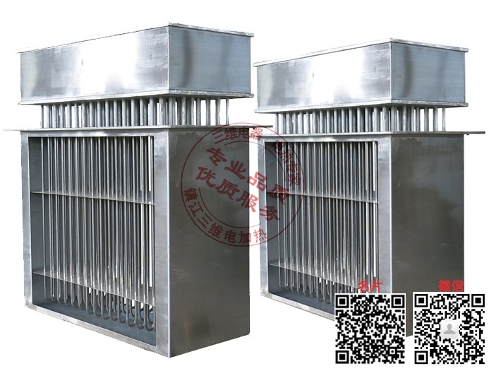 產品名稱：大型風道式空氣電加熱器
產品型號：SWDL-a-b/a為介質,b為功率大小
產品規格：0KW～10000KW/非標定制